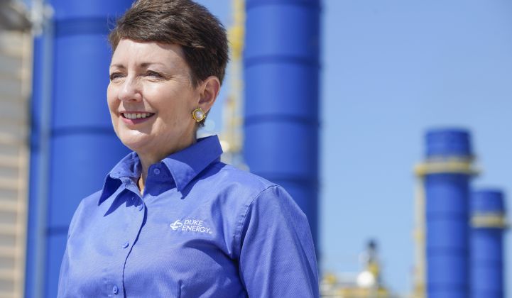 Duke Energy CEO Lynn Good. Duke's upcoming IRP could create opportunities for renewables. (Photo: Duke)